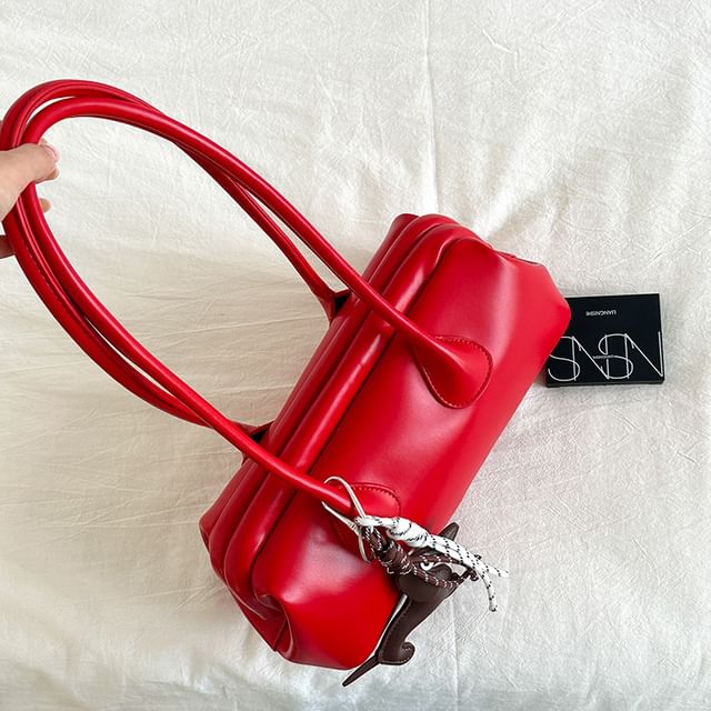 Leather Faux Shoulder Bag