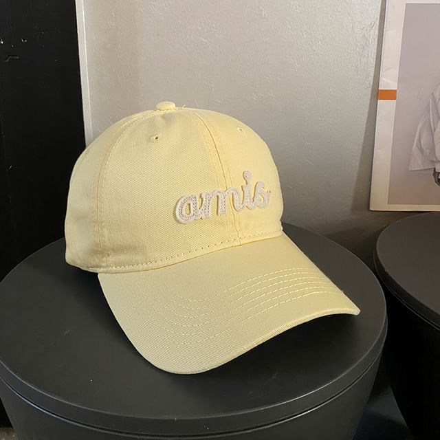 Lettering Cap Baseball Applique