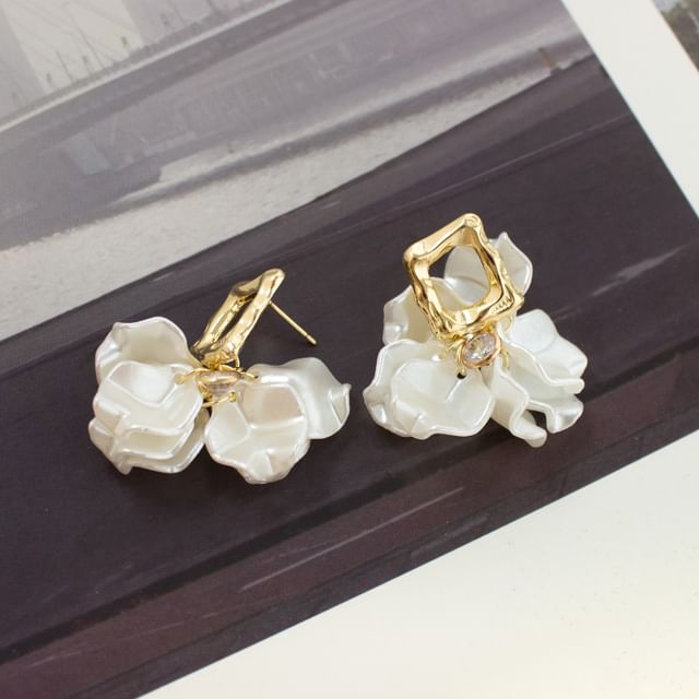 Drop Earring Flower