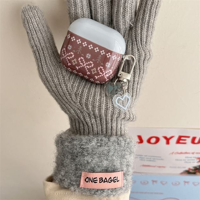 Pro Skin AirPods Case Bow / Set Earphone Charm