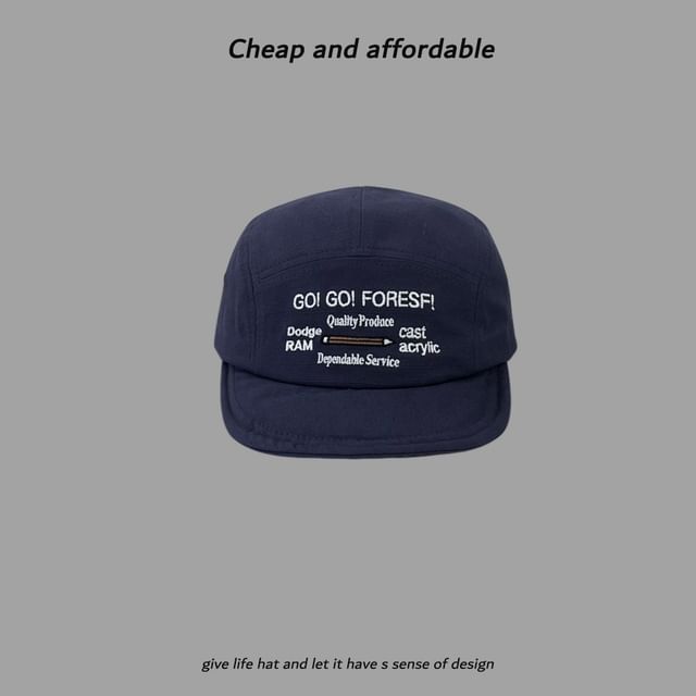 Embroidery Lettering Baseball Cap