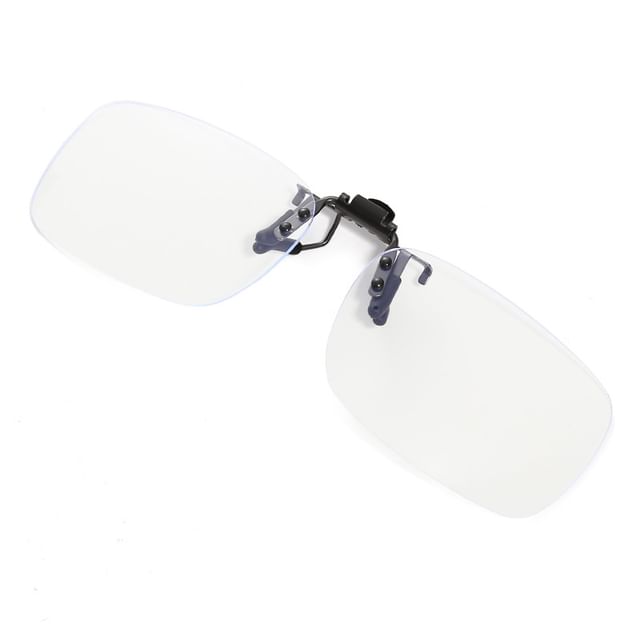 Rimless Glasses On Square Clip