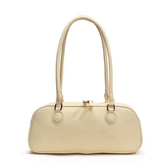 Bag Leather Faux Plain Shoulder