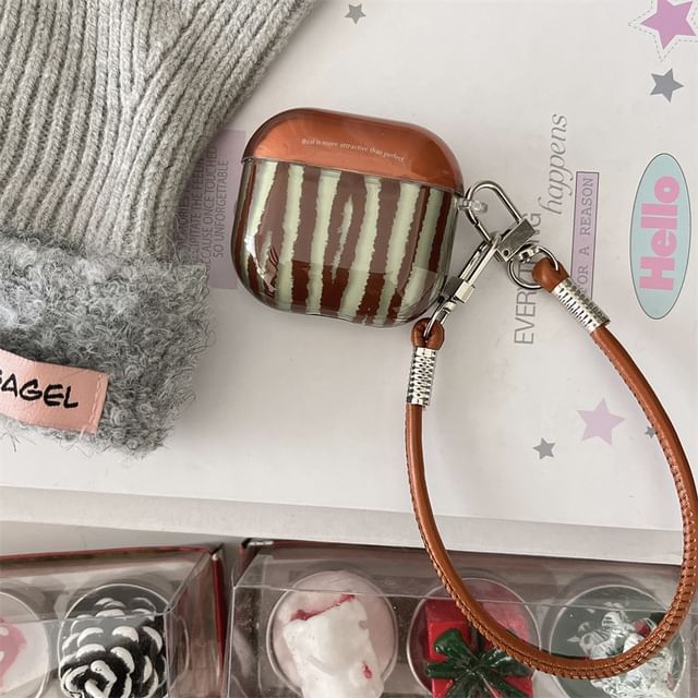Earphone / AirPods Striped Set Strap Pro Case Skin