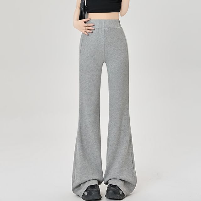 Flared Sweatpants High Rise