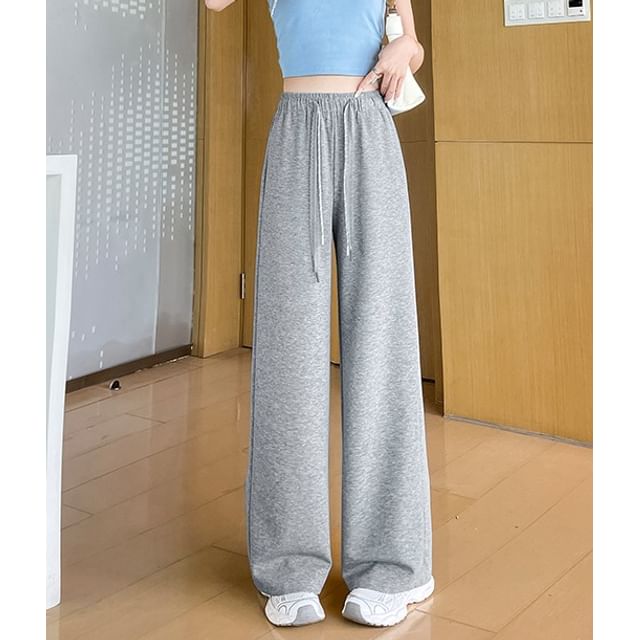 (Various Drawstring Loose Fit Sweatpants Designs) Waist