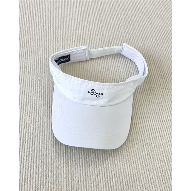 Sun Embroidered Visor Wrench