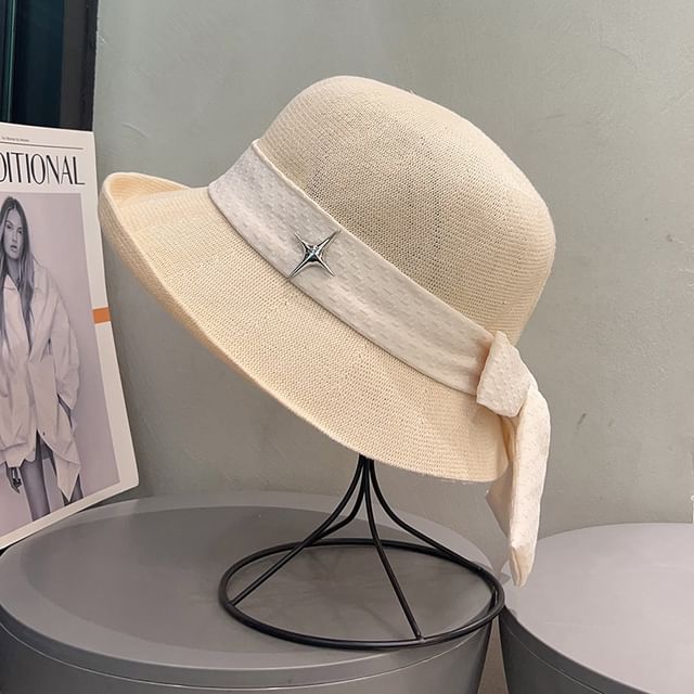 Hat Bow Bucket Star