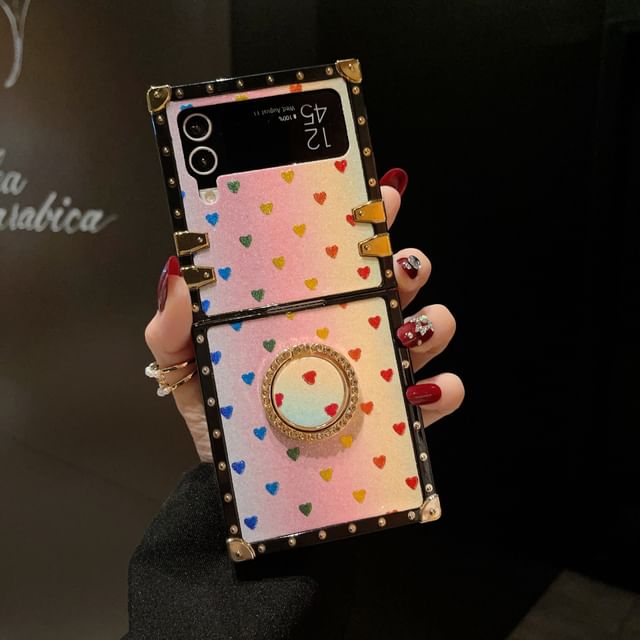 Heart Print Phone Case