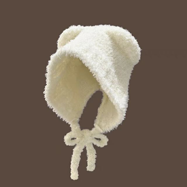 Trapper Hat Designs) Ear Knit Bear (Various