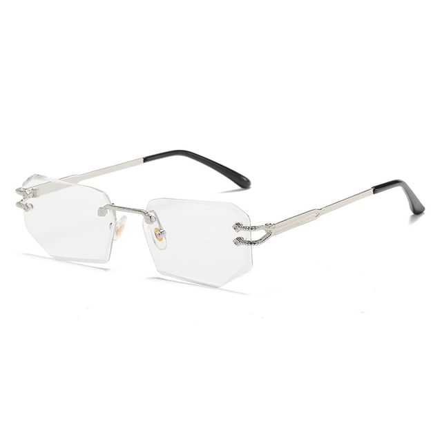 Rimless Sunglasses Ombre
