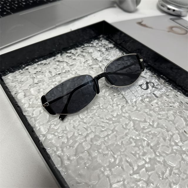 Sunglasses Rectangular Plain