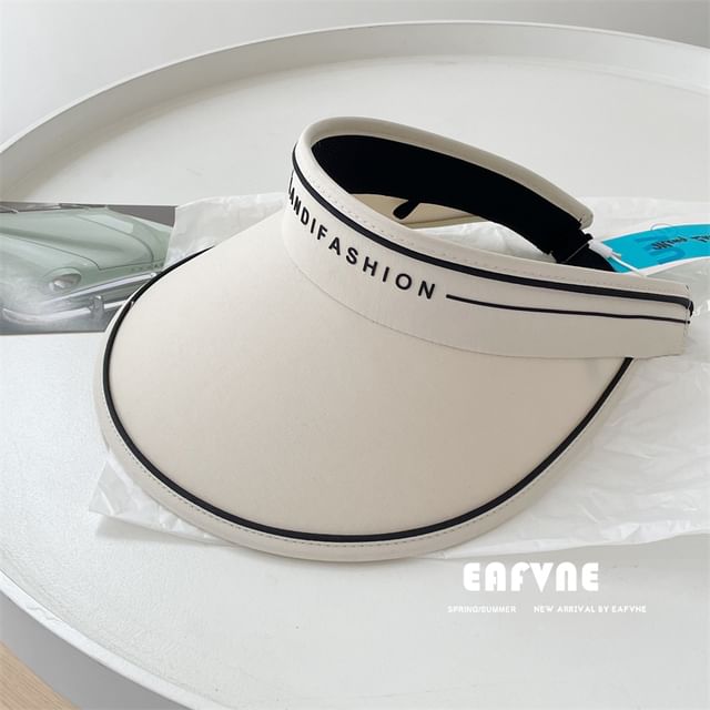 Lettering Visor
