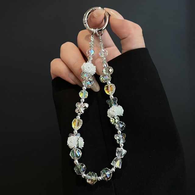 Flower Pad Lanyard with Phone