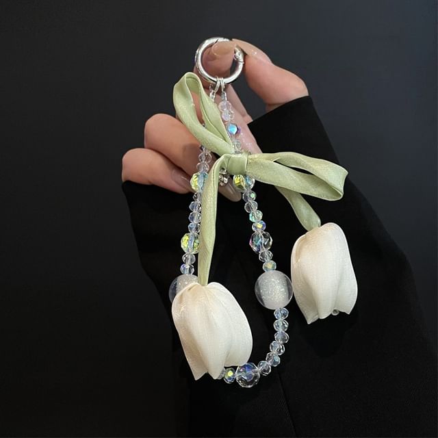 Phone Flower Pad Lanyard with