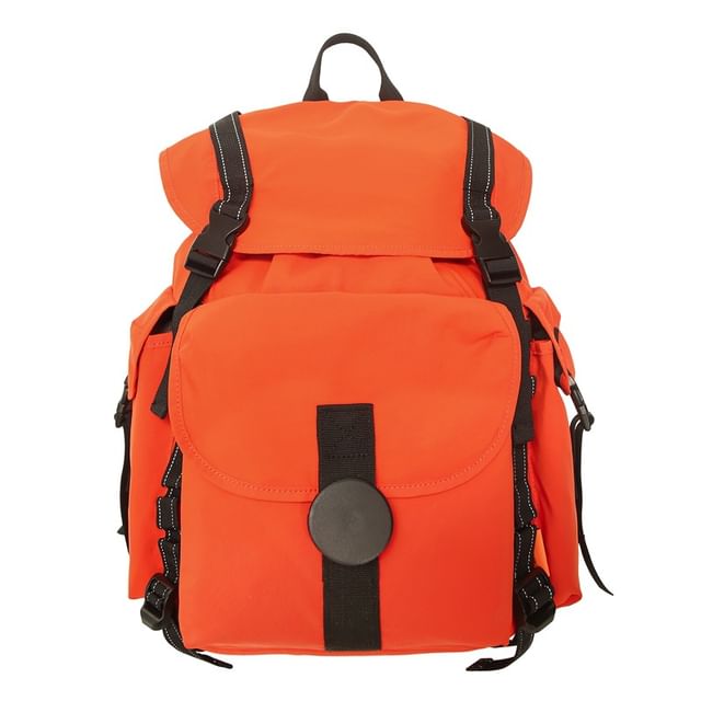 Flap Buckled Backpack