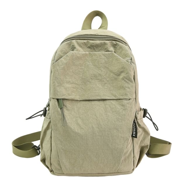 Nylon Backpack Plain