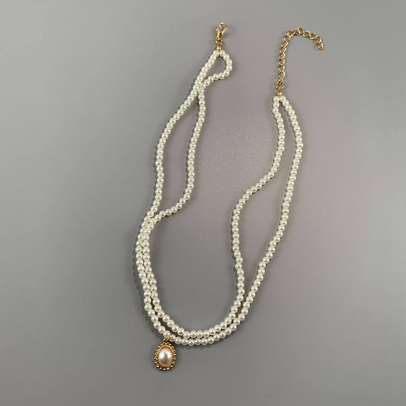 Collier de perles de luxe vintage