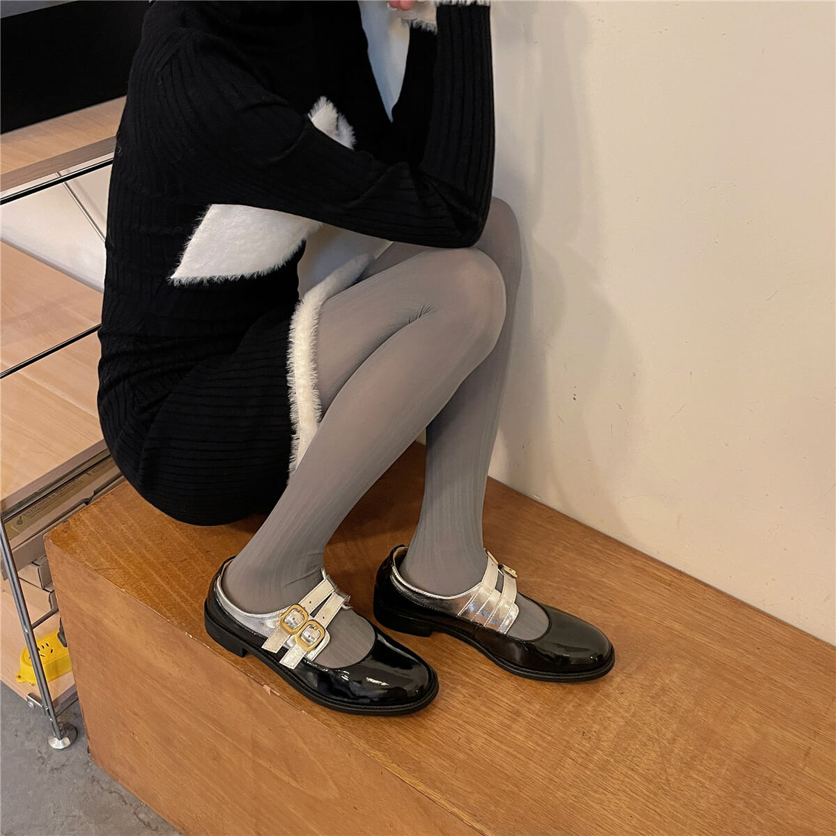 Strumpfhose mit süßen Ballett-Linien