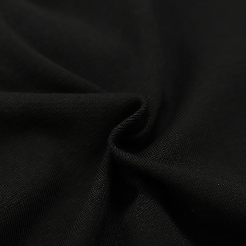 Ensemble t-shirt et pantalon cargo à imprimé lettre