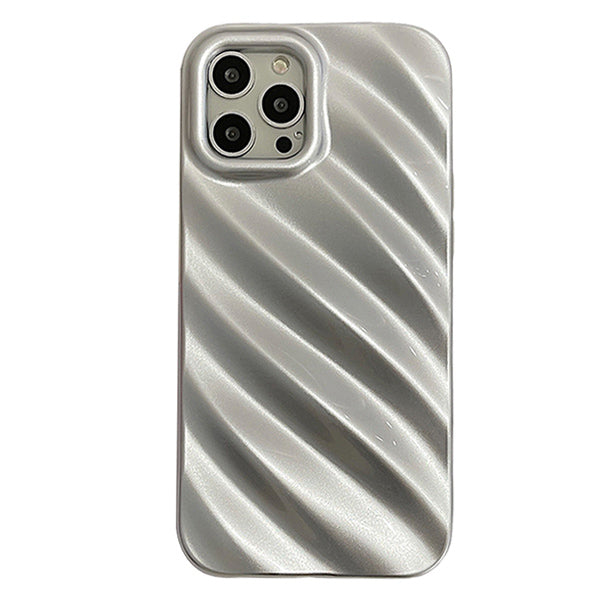 Coque iPhone 3D esthétique à rayures