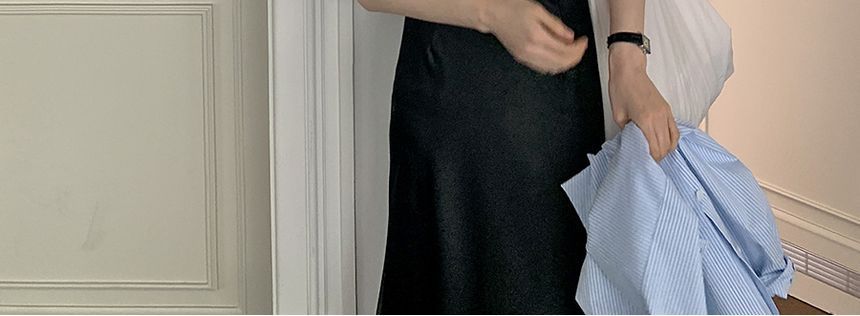 Heart Pendant String Necklace NH25 Wonderland Case