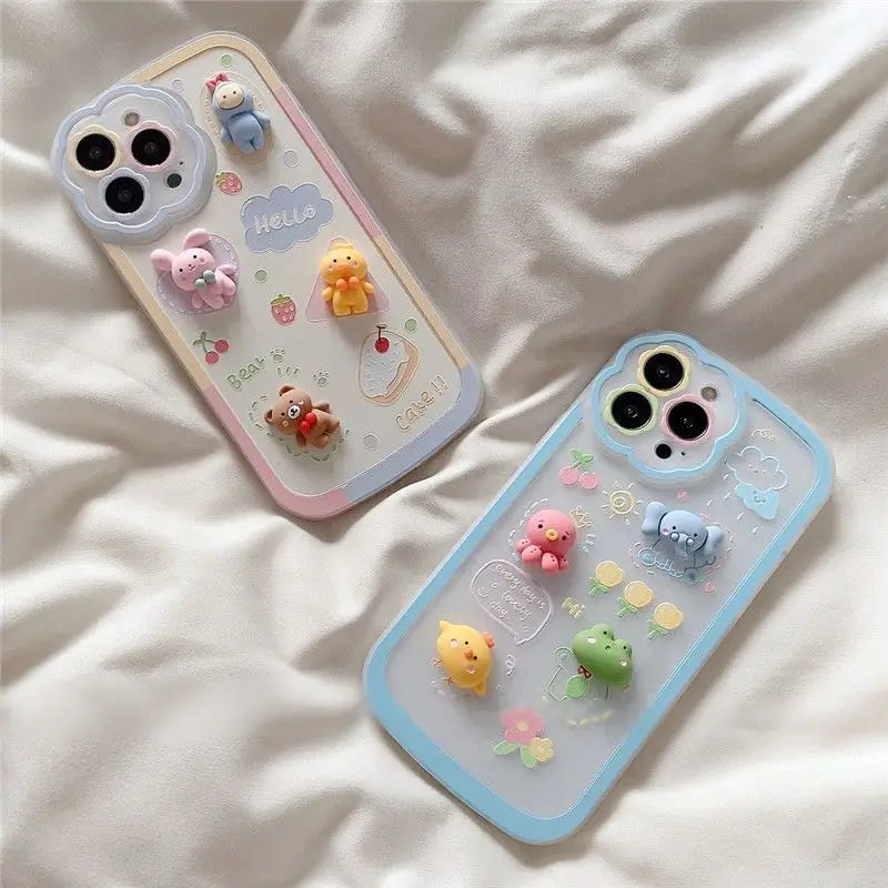 3D Animal Phone Case - iPhone 13 Pro Max / 13 Pro / 13 / 13