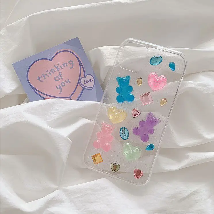 3D Gummy Bear Phone Case iPhone 11 Pro Max 11 Wonderland Case