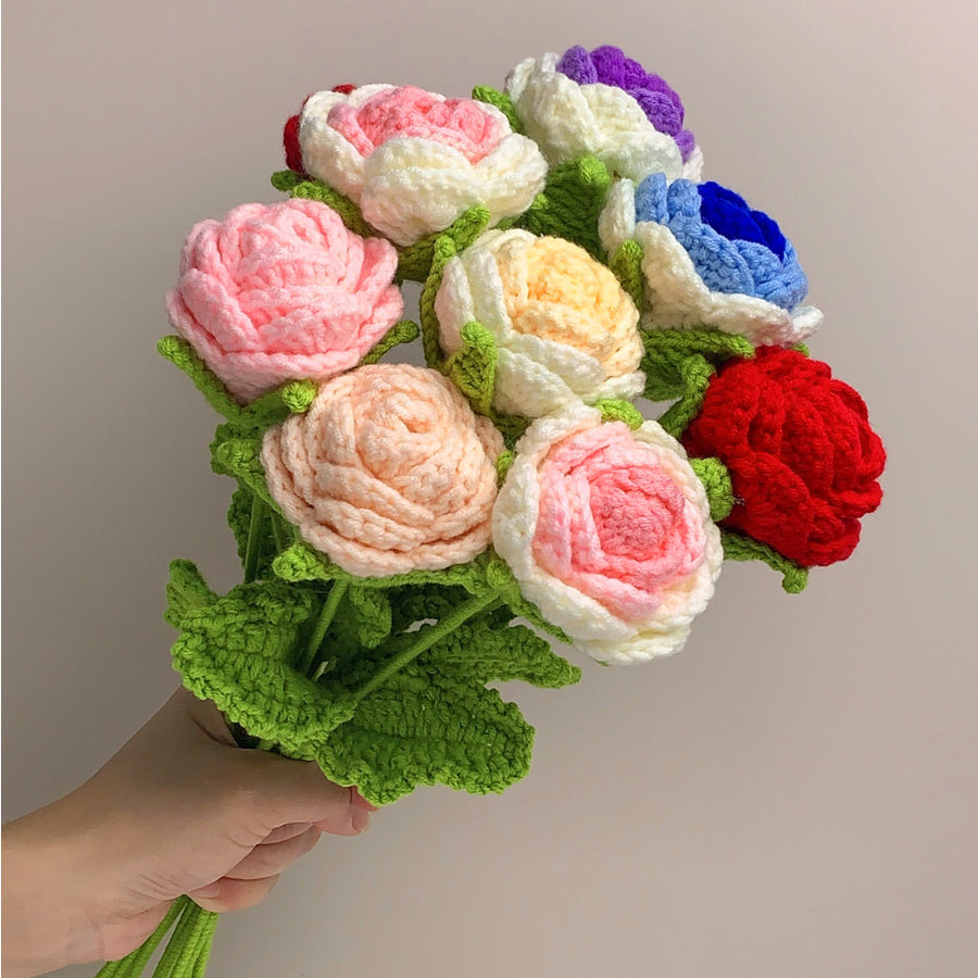 DIY Sunny Crochet Flower Bouquet - Pink - Wonderland Case