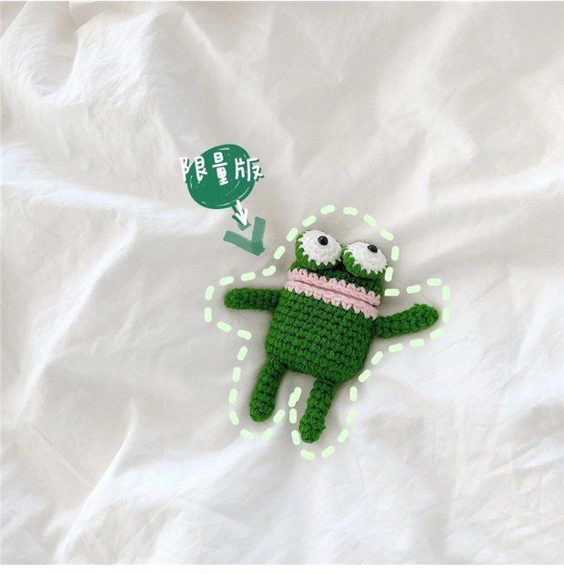 Frog Knit AirPods Earphone Case Skin BX3 Wonderland Case