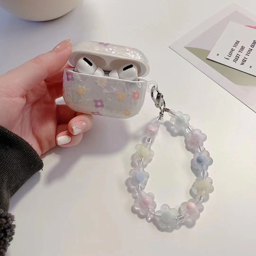 Flower Shell Airpods Earphone Case Skin ff30 Wonderland Case