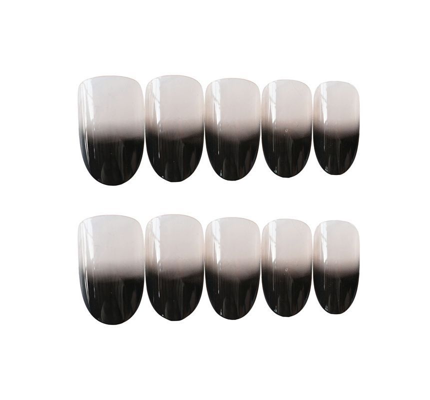 Gradient Faux Nail Tips BV15 Wonderland Case