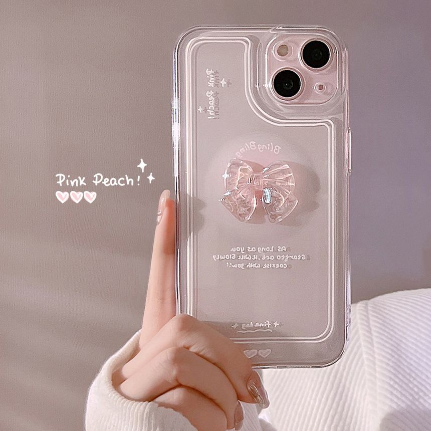 kloudkase - Bear Phone Case - iPhone 14 Pro Max / 14 Pro / 14 / 14 Plus / 13  Pro Max / 13 Pro / 13 / 13 mini / 12 Pro Max / 12 Pro / 12 / 12 mini / 11  Pro Max / 11 Pro / 11 / SE / XS Max / XS / XR / X / SE 2 / 8 / 8 Plus / 7 /  7