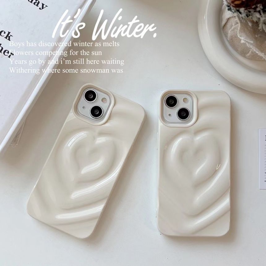 Heart Phone Case - iPhone 14 / 14 Pro / 14 Pro Max / 13 / 13 Pro / 13 Pro Max / 12 / 12 Pro / 12 Pro Max / 11 W566 Wonderland Case