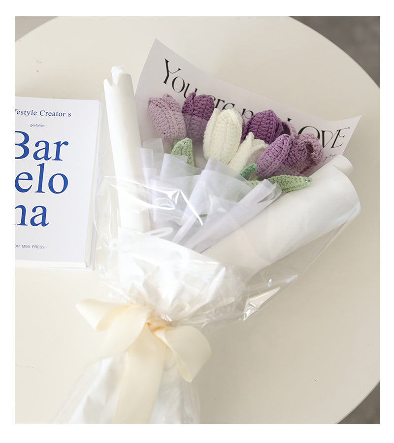 DIY Tulip Crochet Flowers - Moon Wonderland Case