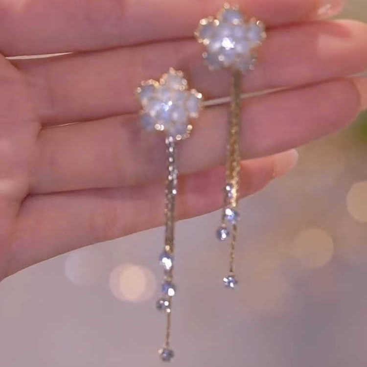 Camellia Flower Earrings W559 Susan