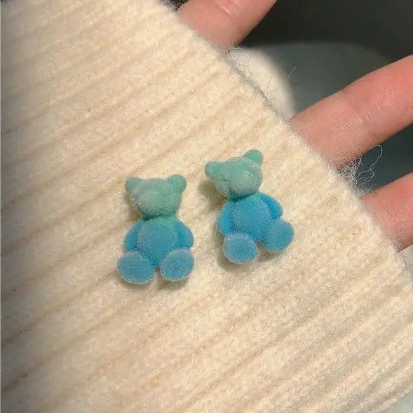Bear Gradient Earring-1