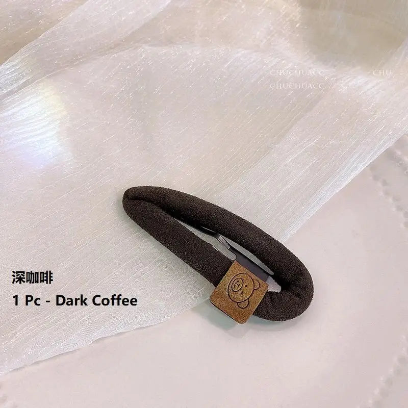 Faux Suede Hair Clip-7