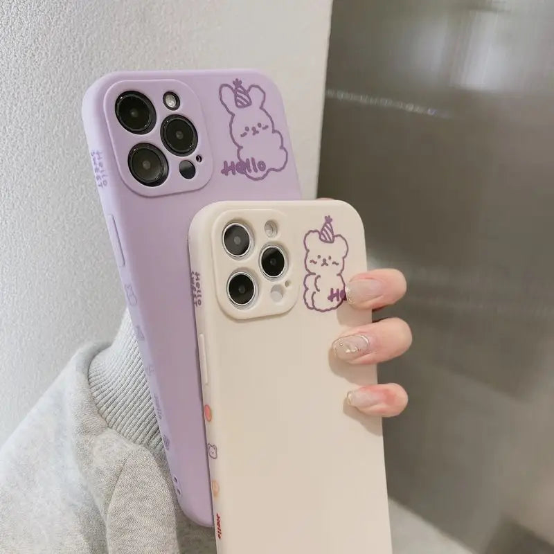 Animal Print Phone Case - iPhone 12 Pro Max / 12 Pro / 12 / 12 mini / 11 Pro Max / 11 Pro / 11 / SE / XS Max / XS / XR / X / SE 2 / 8 / 8 Plus / 7 / 7 Plus-24