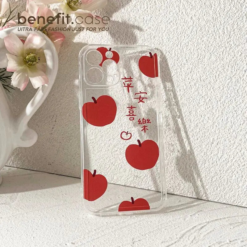 Apple Transparent Phone Case - iPhone 13 Pro Max / 13 Pro / 13 / 13 mini / 12 Pro Max / 12 Pro / 12 / 12 mini / 11 Pro Max / 11 Pro / 11 / SE / XS Max / XS / XR / X / SE 2 / 8 / 8 Plus / 7 / 7 Plus-23