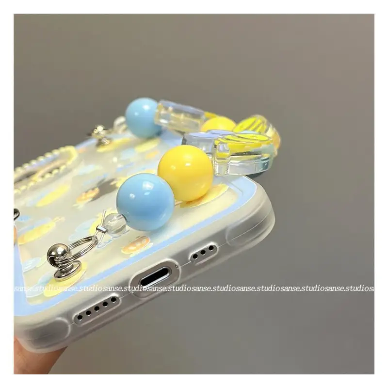 Bee Chain Transparent Phone Case - iPhone 13 / 13 Pro / 13