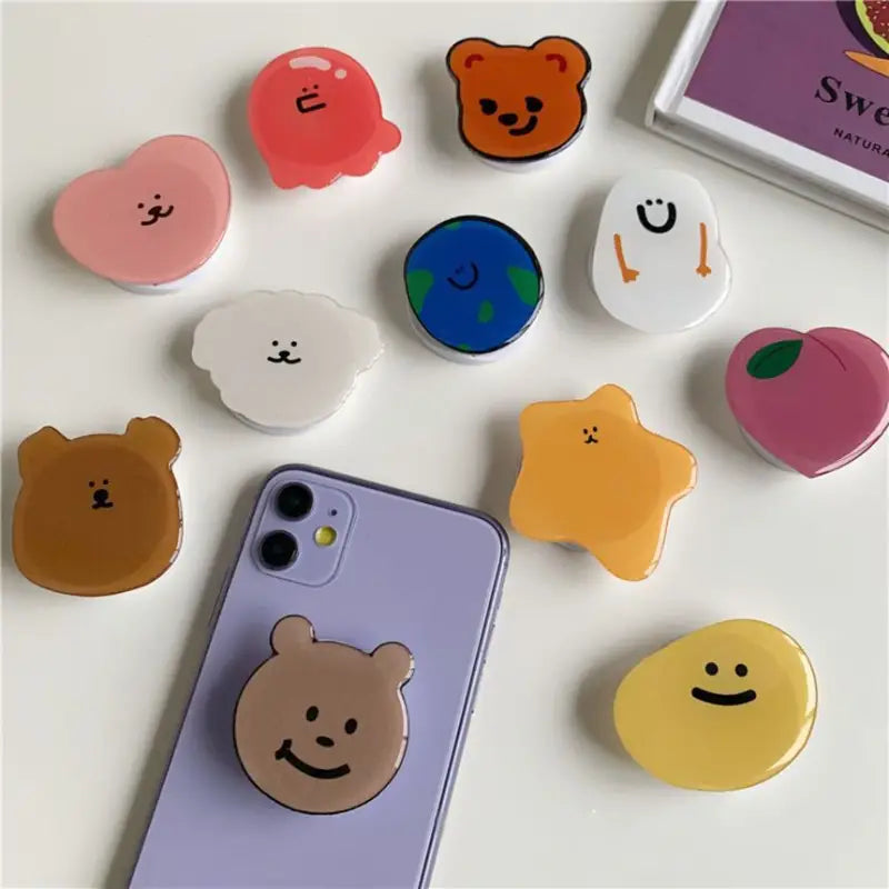 Cartoon Phone Ring Holder CW592 - Mobile Cases & Protectors