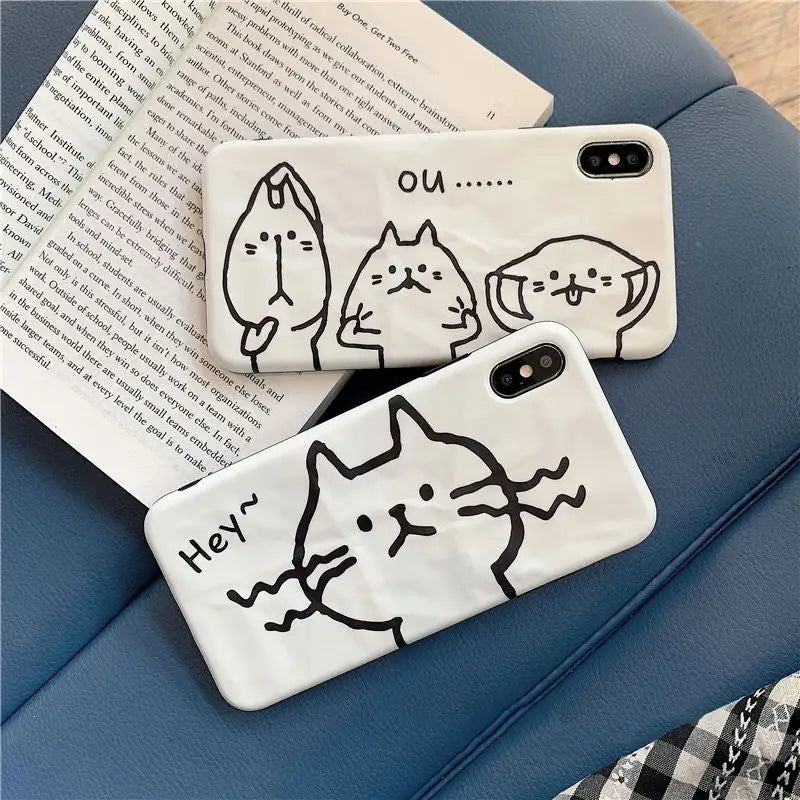 Cat Print Mobile Case - iPhone XS Max / XS / XR / X / 8 / 8