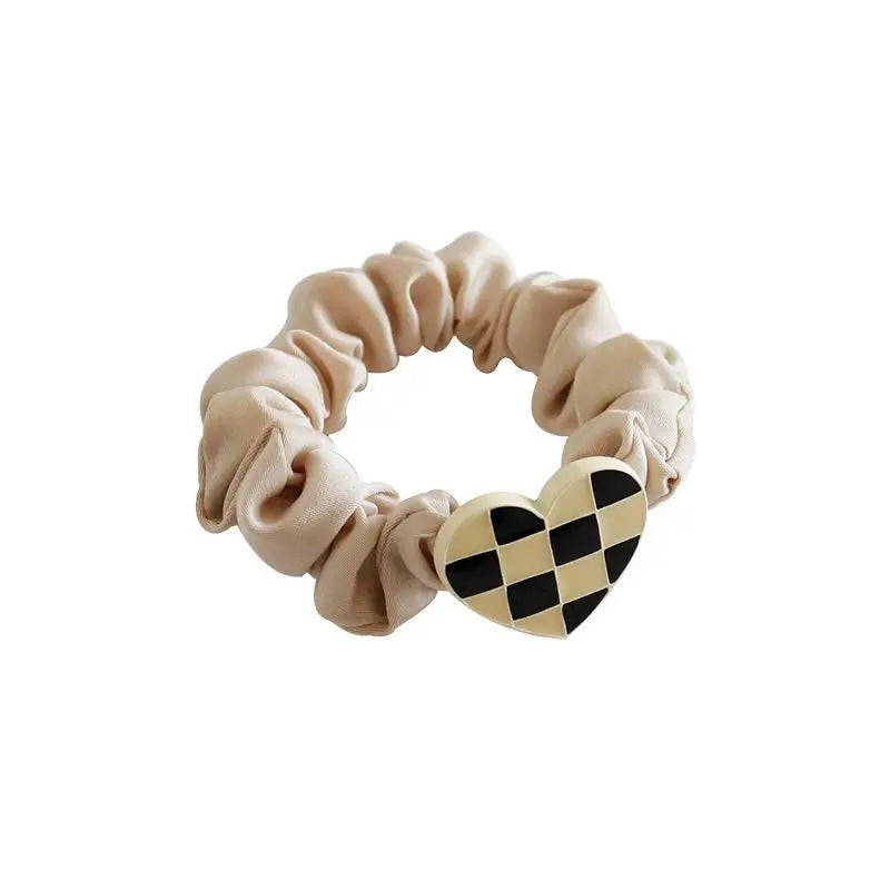 Check Hair Tie (Various Designs) HA96 - Hair Fashion