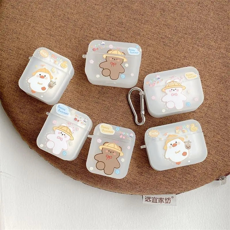 Chick Bear AirPods Earphone Case Skin-6