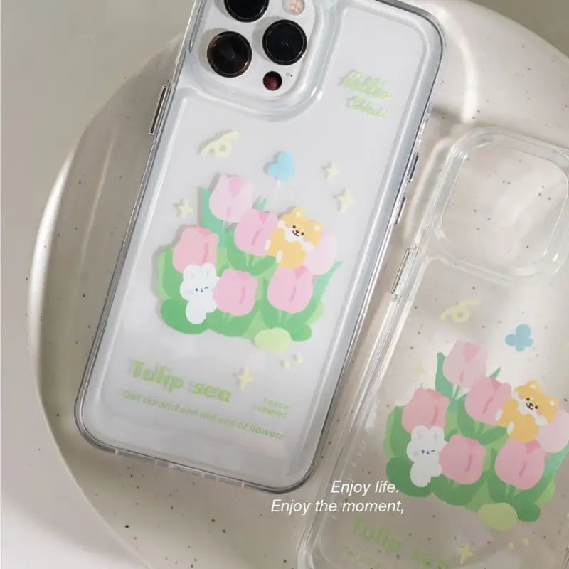 Clear Puppy Mobile Phone Case CZ10092 - Mobile Cases &