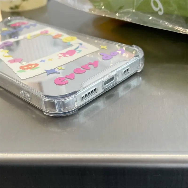 Colorful Flower Mirror iPhone Case BP277 - iphone case