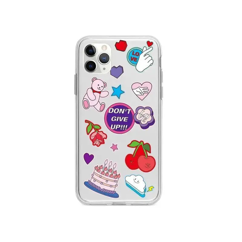 Dont Give Up Cartoon iPhone Case BP010 - iphone case