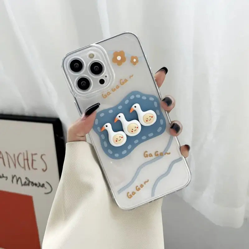 Duck Transparent Phone Case - iPhone 13 Pro Max / 13 Pro /