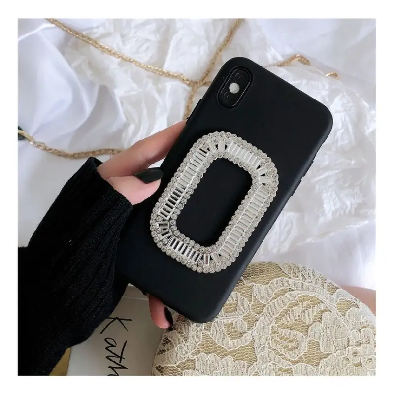 Embellished Phone Case - iPhone 11 Pro Max / 11 Pro / 11 / SE / XS Max / XS / XR / X / SE 2 / 8 / 8 Plus / 7 / 7 Plus-10